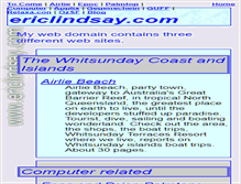 Tablet Screenshot of ericlindsay.com